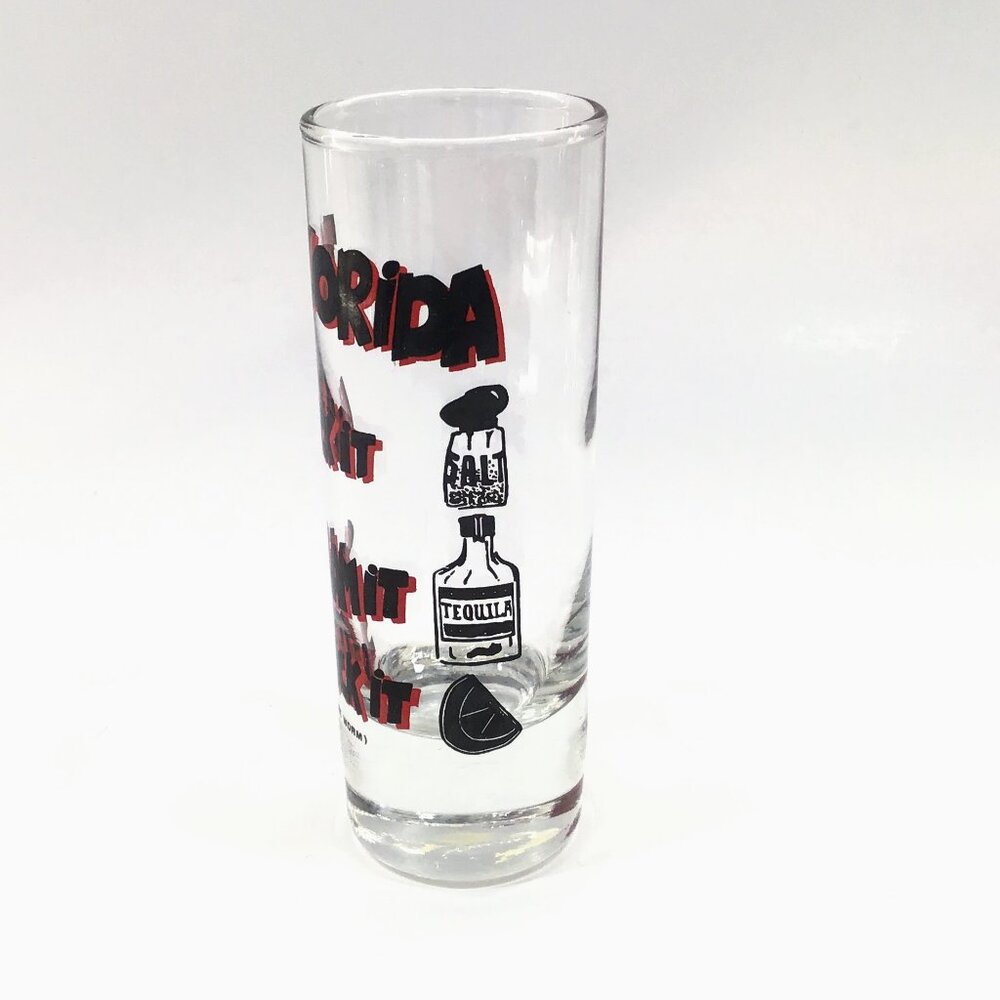 Florida Tall Shot Glass - Souvenir - Collectible